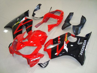 Cheap 2001-2003 Black Red Honda CBR600 F4i Motorbike Fairing