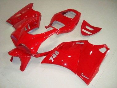 Cheap 1993-2005 Red Ducati 748 916 996 996S Motorcycle Fairing Kit