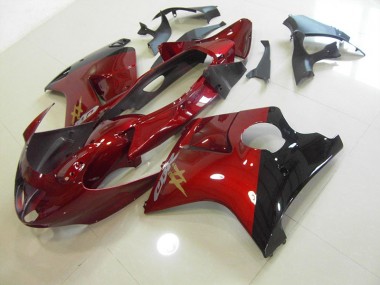 Cheap 1996-2007 Red Blackbird Honda CBR1100XX Blackbird Bike Fairings