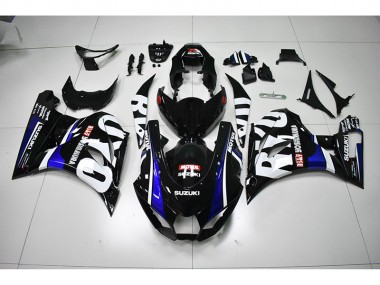 Cheap 2017-2021 Black White Motul Suzuki GSXR1000 Motorcycle Fairings Kits